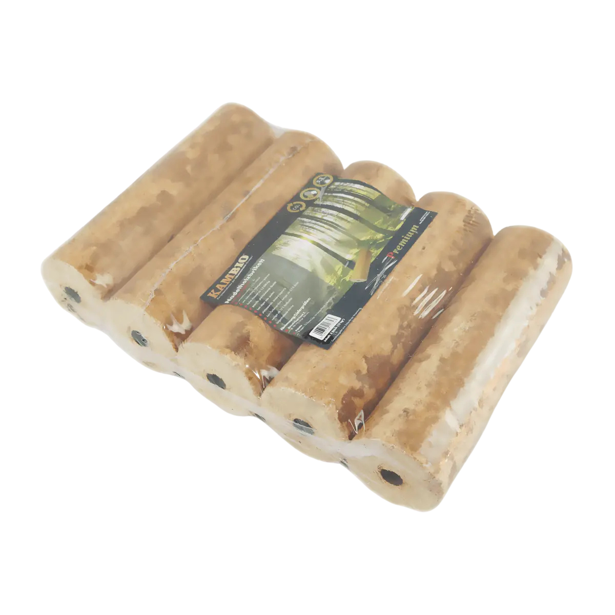 Holzbriketts ÖkoMcBrix Klassik PLUS Palette 480 kg ( Halbe Palette ) – Bild 3