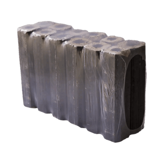 Pini & Kay Holzbriketts Buche/Eiche Palette 480 kg ( Halbe Palette ) – Bild 3