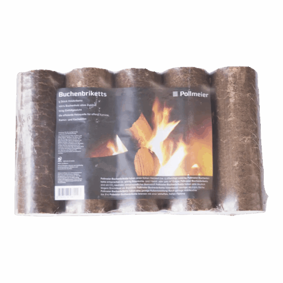 Pollmeier Premium SPEZIAL Buchenholzbriketts PEFC zertifiziert Palette 960 kg – Bild 3