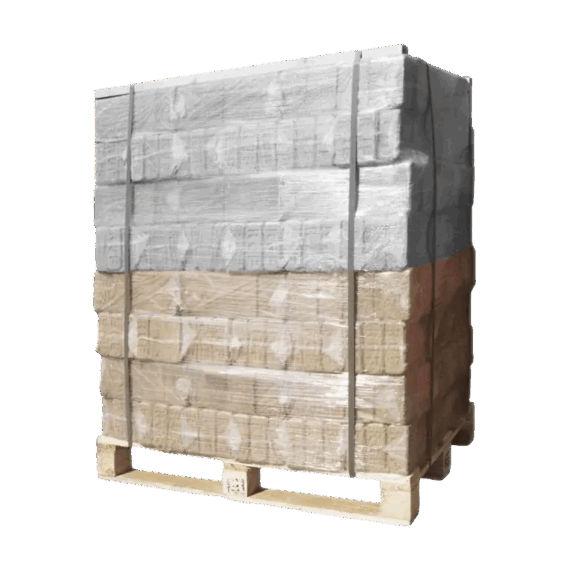 Premium RUF Buche Holzbriketts Palette 480 kg ( Halbe Palette )