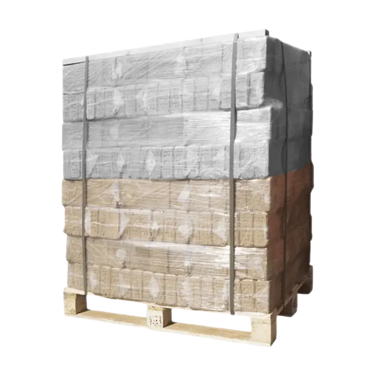 Premium RUF Buche Holzbriketts Palette 480 kg ( Halbe Palette )
