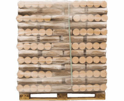 Pollmeier Premium SPEZIAL Buchenholzbriketts PEFC zertifiziert Palette 960 kg