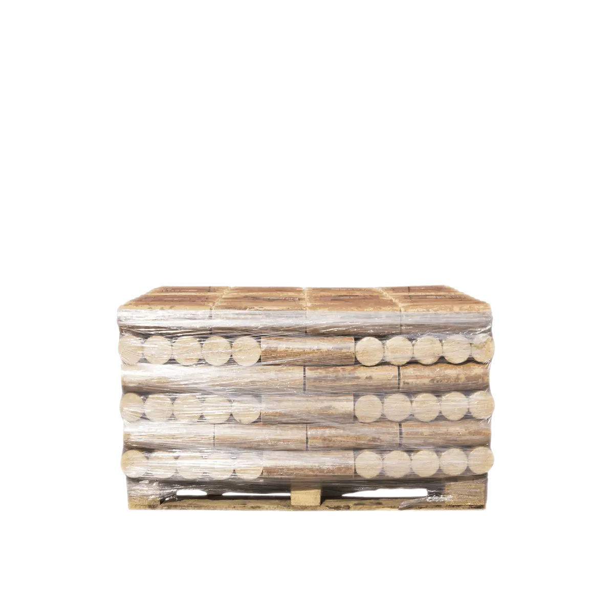 Holzbriketts ÖkoMcBrix Klassik PLUS Palette 480 kg ( Halbe Palette )