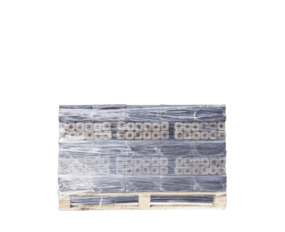 Pini & Kay Holzbriketts Buche/Eiche Palette 480 kg ( Halbe Palette )