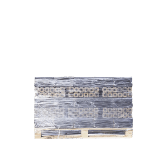 Pini & Kay Holzbriketts Buche/Eiche Palette 480 kg ( Halbe Palette )