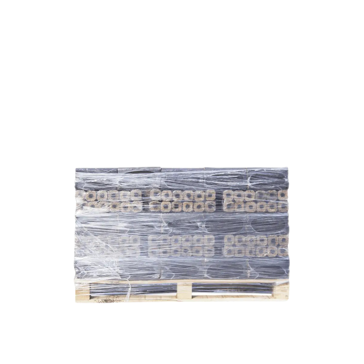 Pini & Kay Holzbriketts Buche/Eiche Palette 480 kg ( Halbe Palette )