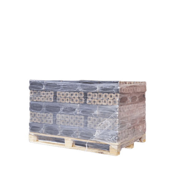 Pini & Kay Holzbriketts Buche/Eiche Palette 480 kg ( Halbe Palette ) – Bild 2