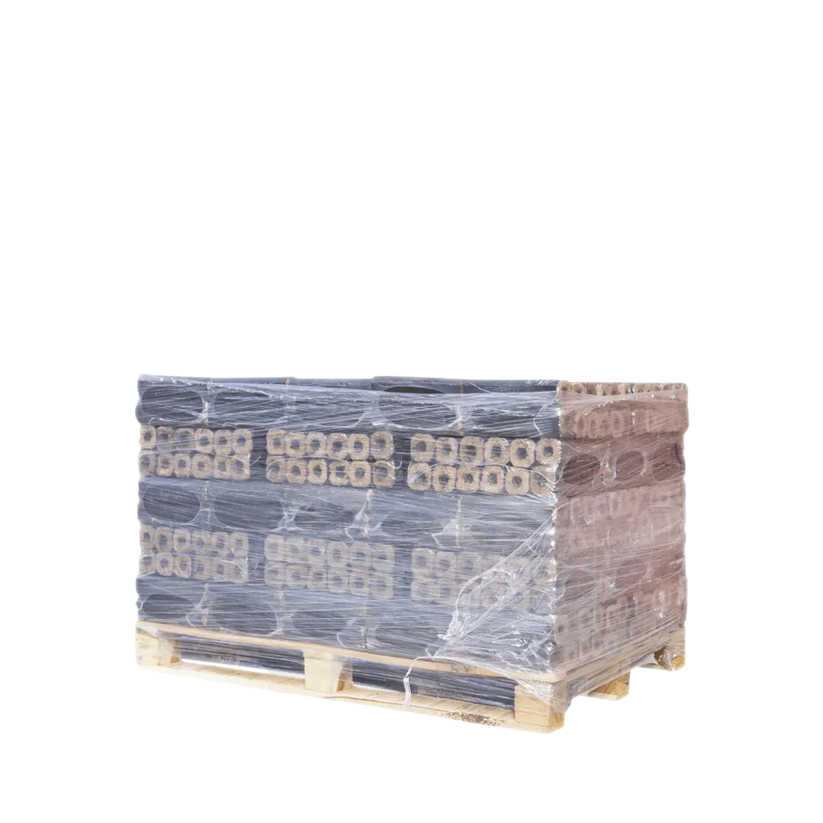 Pini & Kay Holzbriketts Buche/Eiche Palette 480 kg ( Halbe Palette ) – Bild 2