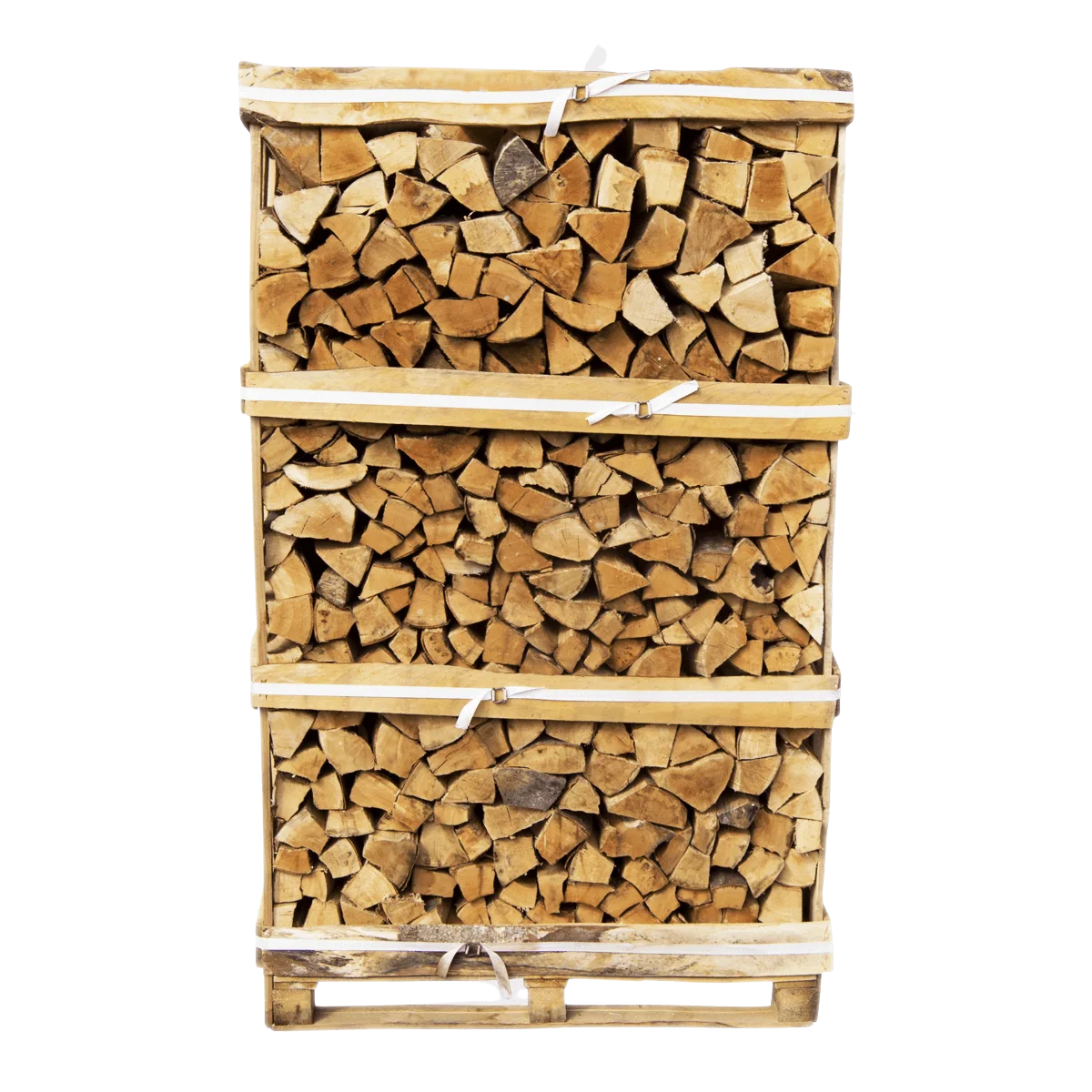 Brennholz Esche 30 cm, auf Palette gestapelt, 3srm - 1000 kg