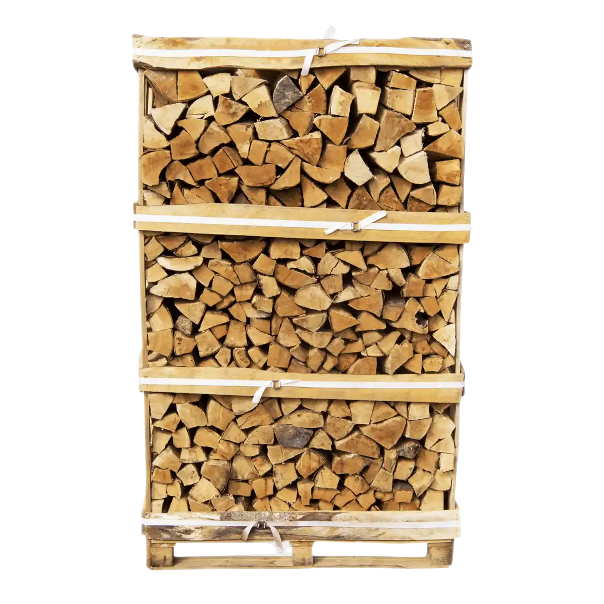 Brennholz Esche 30 cm, auf Palette gestapelt, 3srm - 1000 kg