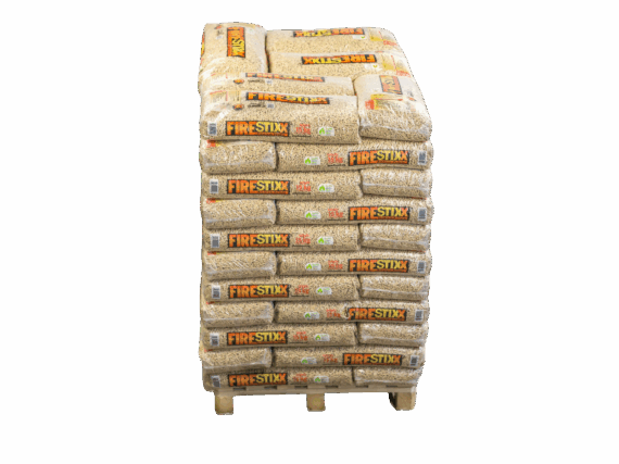 Firestixx Premium Pellets DINplus/ENPlus A1 - Palette (66Sack) 990kg
