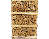 Buche Premium Brennholz 30-33cm, auf Palette gestapelt, 3srm - 1000 kg extra Klasse