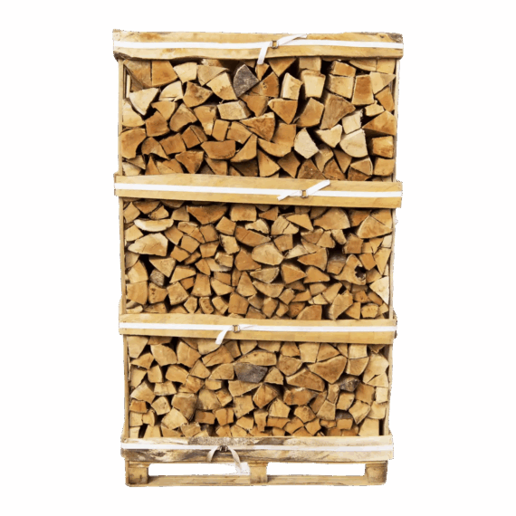 Buche Premium Brennholz 30-33cm, auf Palette gestapelt, 3srm - 1000 kg extra Klasse
