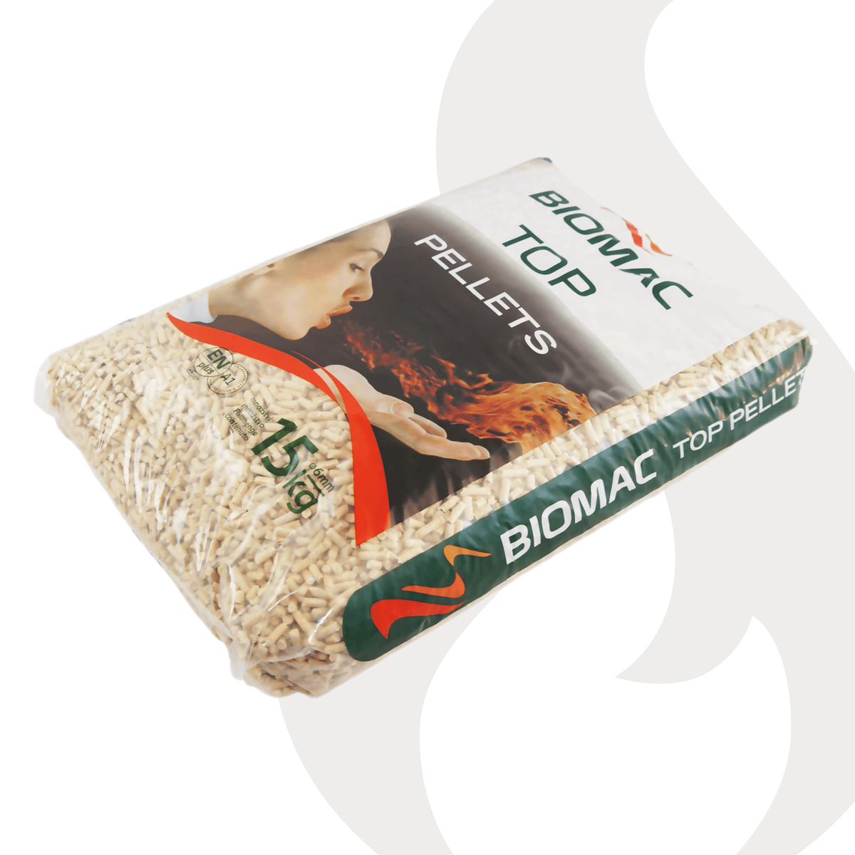 Pellets Biomac ENplus A1 - Premium (65 Sack) Palette 975kg – Bild 3