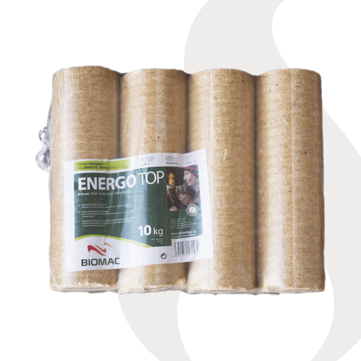 Energo Top Gluthalter & Heizbrikett 2 in 1 Palette 1040 kg – Bild 3