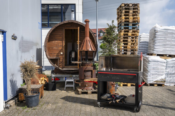 Sauna Anhänger Tagesgebühr