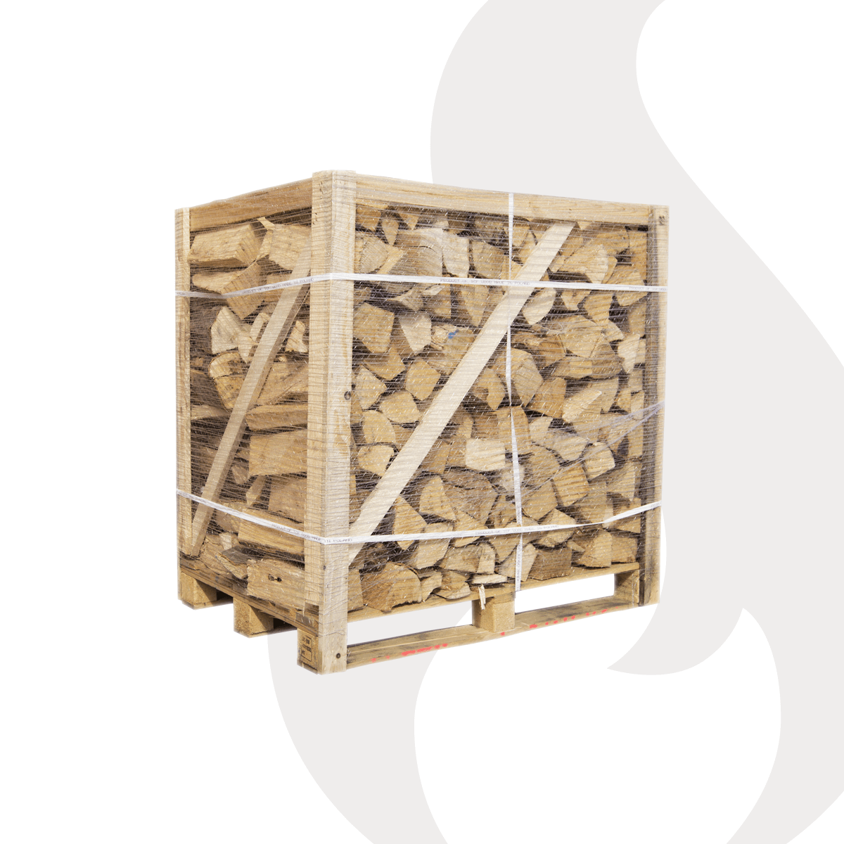 Brennholz Buche 25 cm (B-Ware), auf Palette gestapelt, 1 rm / 1,6 srm - 500 kg – Bild 2